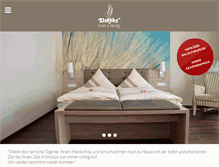 Tablet Screenshot of hotel-dreyer.de